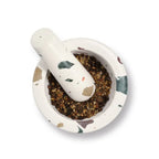 Mortero de Cocina con Mano – Estilo Terrazo - Style Home Shop