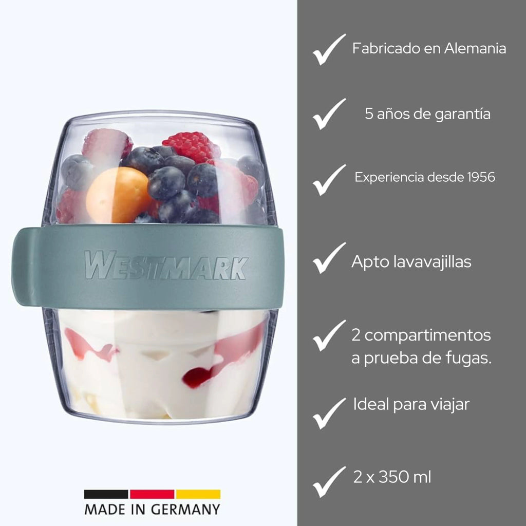 Lunchpot Westmark 400 ml – Edición MINI para snacks y meriendas saludables (+Colores) - Style Home Shop