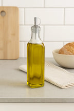Botella de vidrio para aceite o vinagre – 270 ml - Style Home Shop