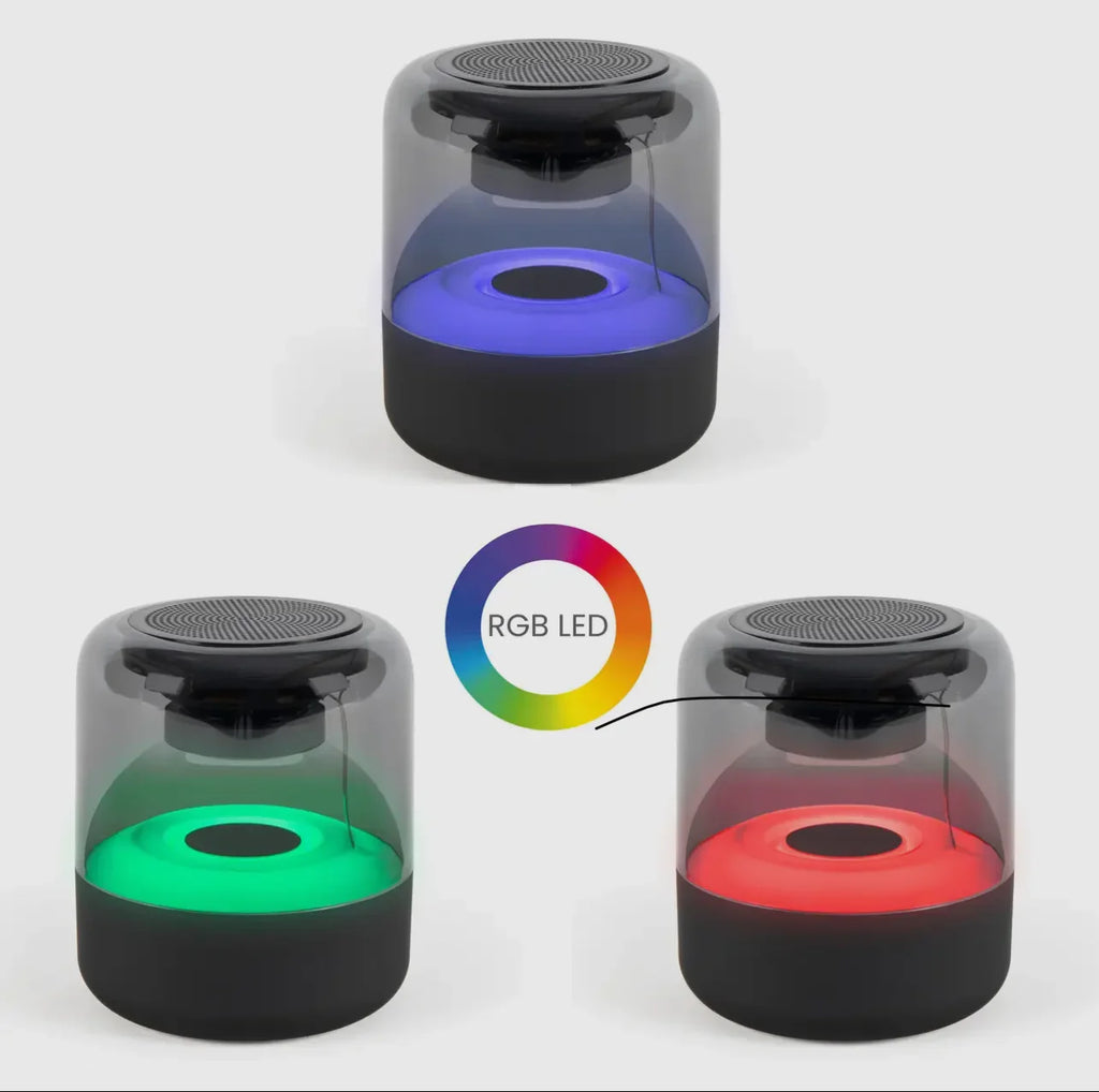 Altavoz Bluetooth con luces LED - Style Home Shop