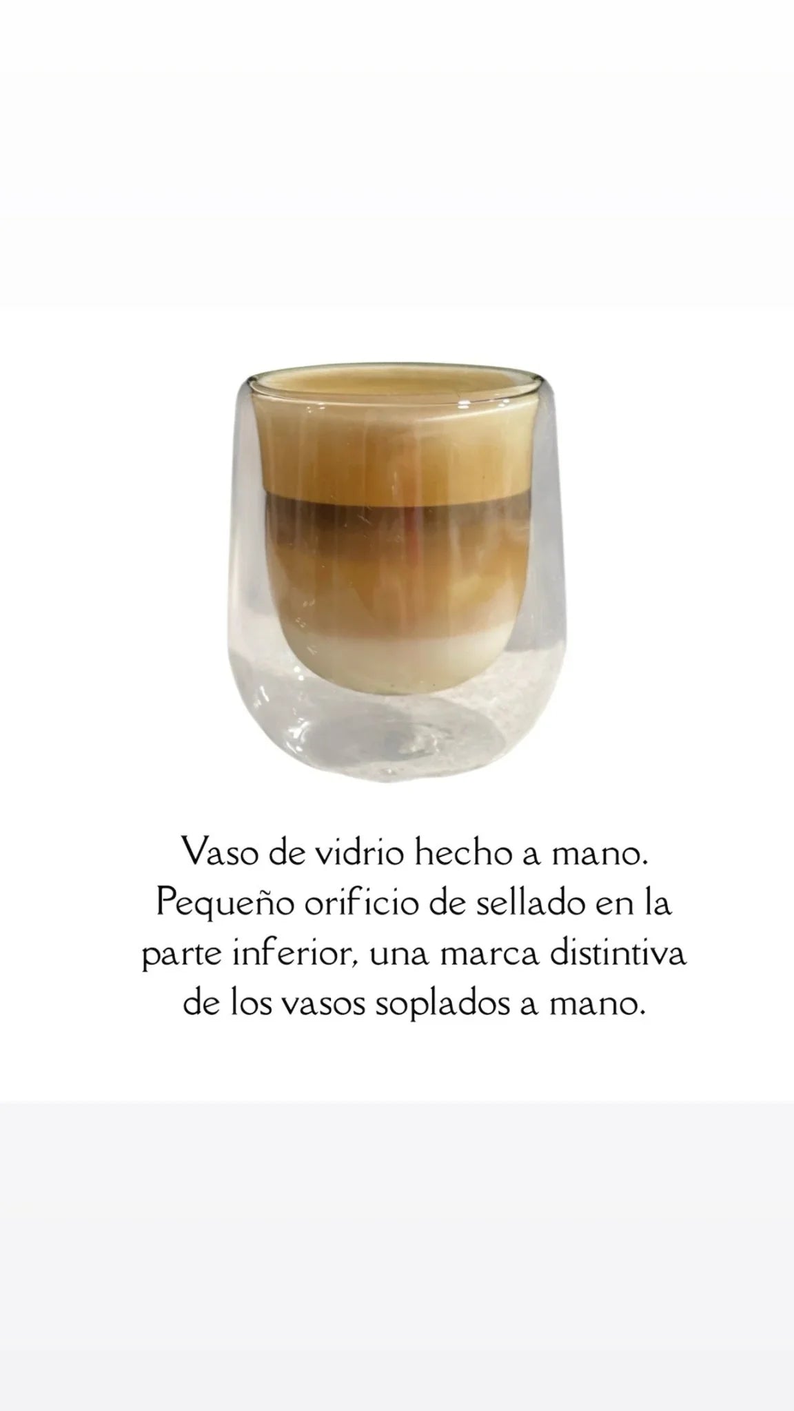 Juego de 2 Vasos de Café Fontana de Doble Pared - Style Home Shop