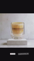 Juego de 2 Vasos de Café Fontana de Doble Pared