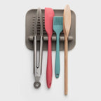 Reposautensilios de Silicona Gris 17×14 cm — Resistente y Antideslizante - Style Home Shop